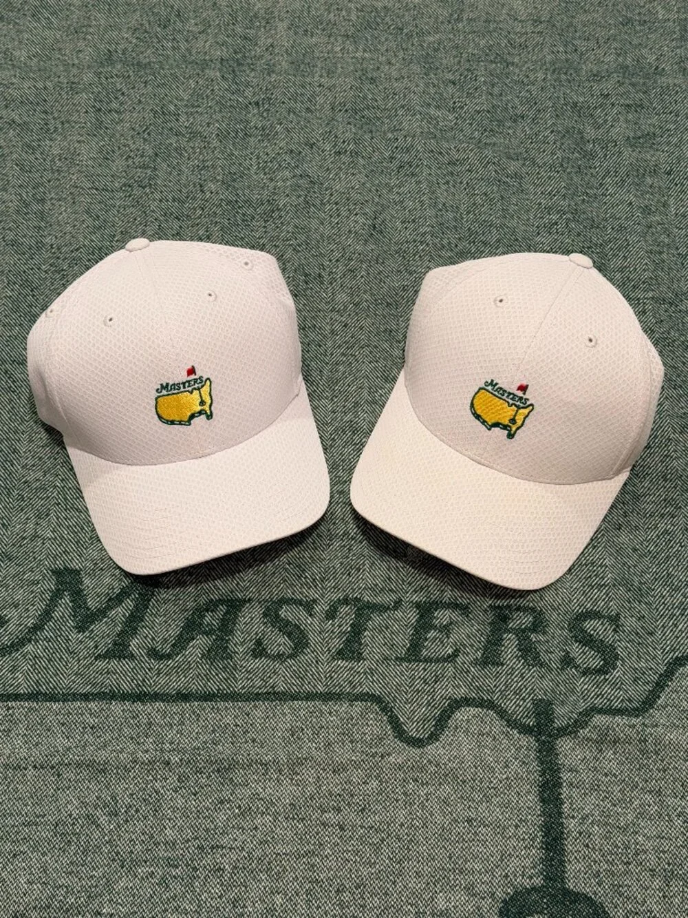 Masters Tech Adjustable Hat American Needle White Bundle
